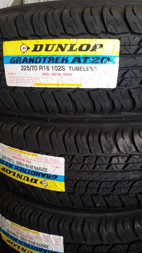 Terjual Jual Ban DUNLOP 225/70 R16 GRANDTREK AT20 (sale 