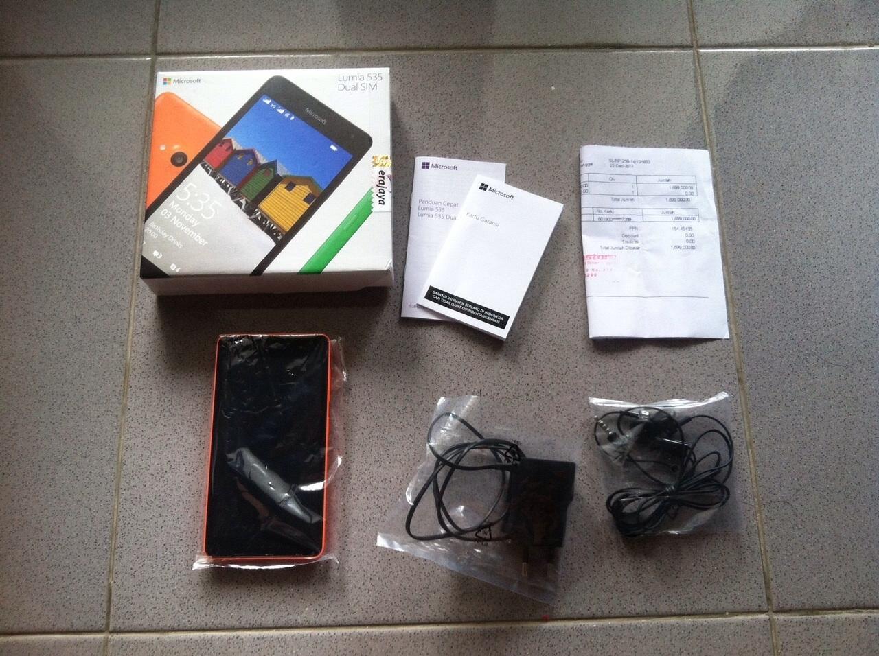 Terjual JUAL Microsoft Lumia 535 & Vivo Y15 Fullset Mulus 