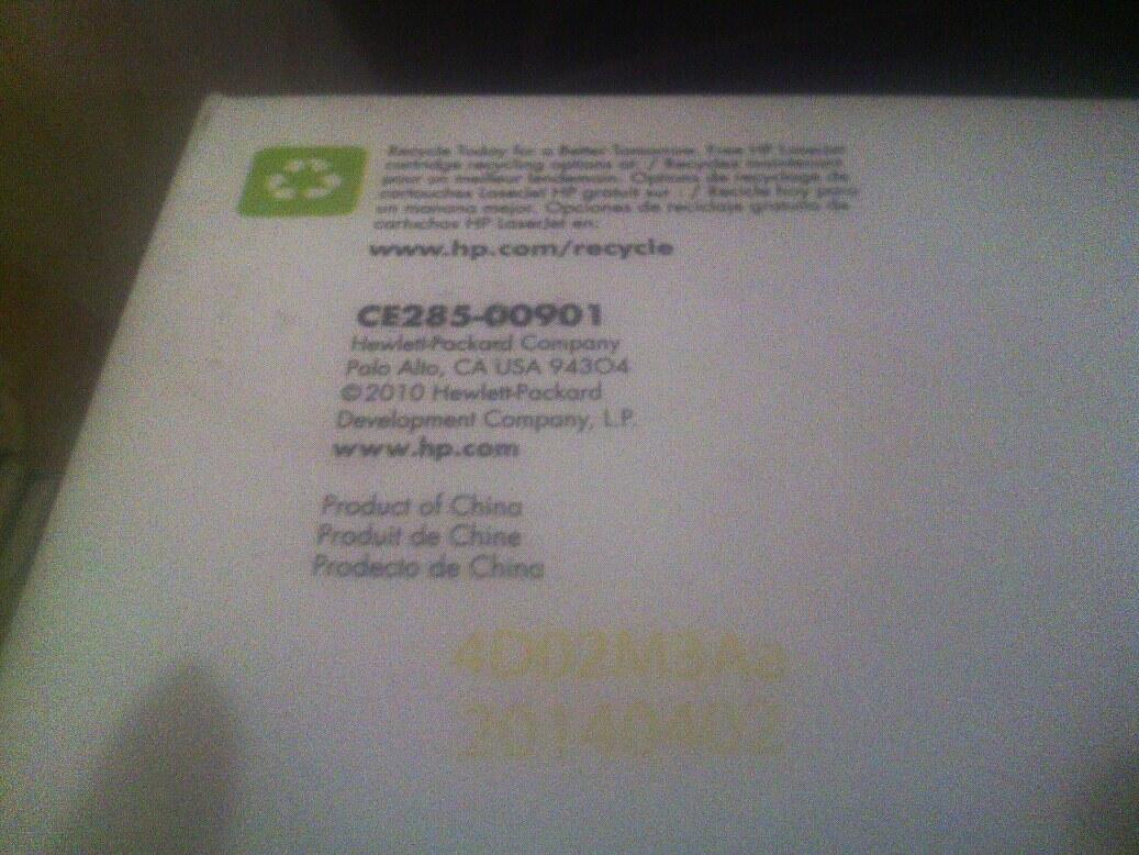 Tinta Printer (Toner) HP Laserjet 85A Original Segel - MURAH!