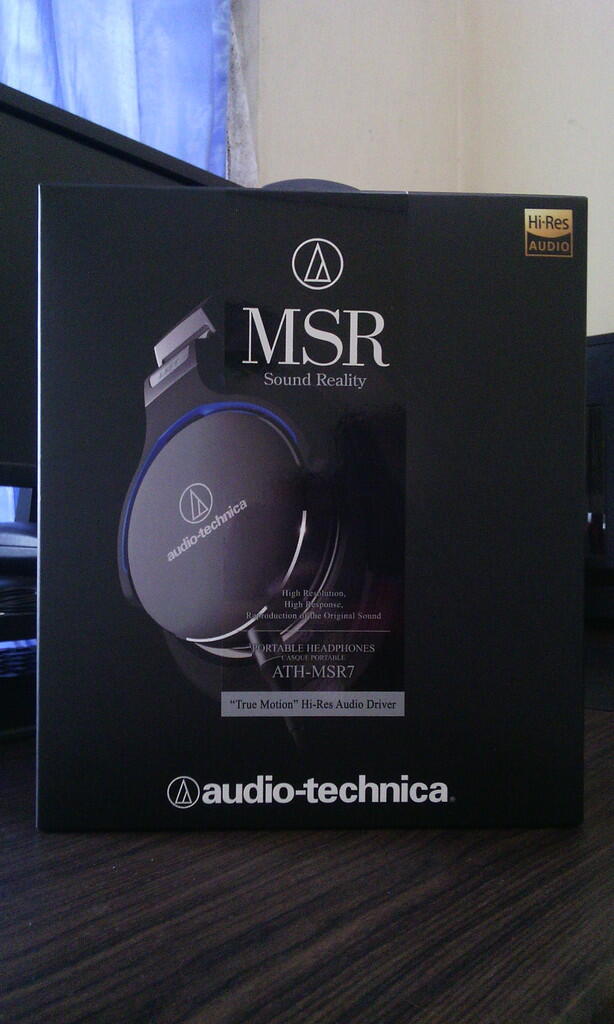 &#91;Headphone&#93; audio-technica MSR7 - Let the music be...