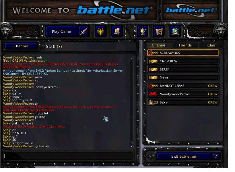 SNIGamers PvPGN