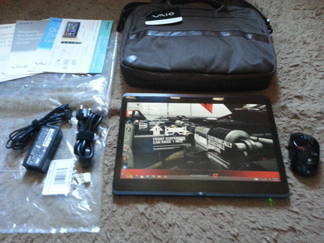 Ultrabook Sony Vaio FLIP HASWELL Full HD Touchscreen Hybrid SSD FIT PRO Yuk Mari..