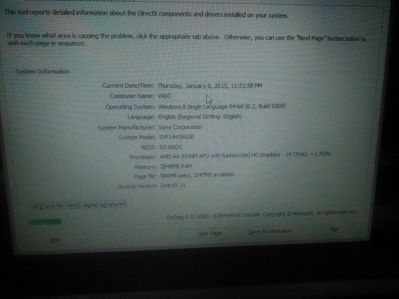sony vaio touchscreen murah