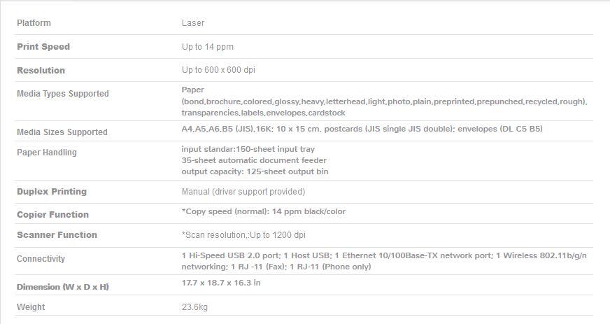 HP LaserJet Pro 200 color MFP M276nw