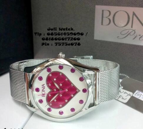 Jam Tangan Bonia Original ( garansi 1Th ) Ga Ori, uang balik 100 %.