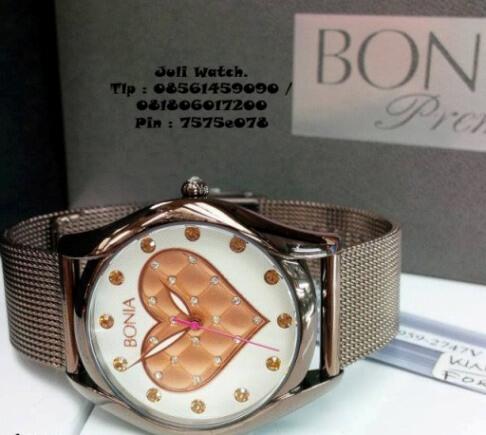 Jam Tangan Bonia Original ( garansi 1Th ) Ga Ori, uang balik 100 %.