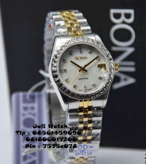 Jam Tangan Bonia Original ( garansi 1Th ) Ga Ori, uang balik 100 %.