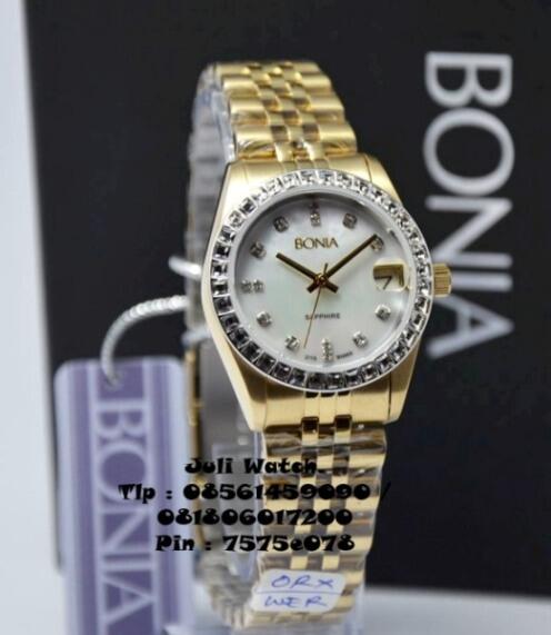 Jam Tangan Bonia Original ( garansi 1Th ) Ga Ori, uang balik 100 %.