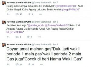 (Waduh...) Tommy Soeharto Juluki Jusuf Kalla sebagai Wakil Gas