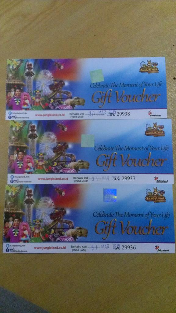 Jual Tiket Jungleland (3 pcs) Murah Meriah