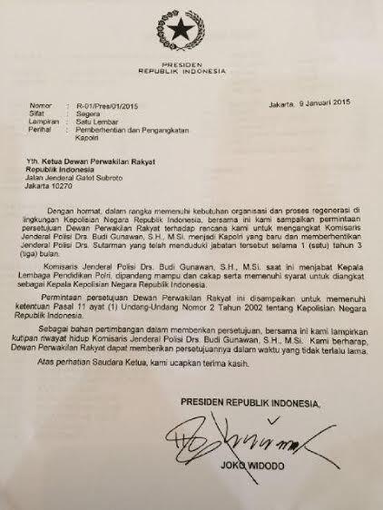 &#91;Ada apa?&#93; KPK: Kami Tak Dilibatkan Lacak Rekam Jejak Kapolri pilihan Jokowi
