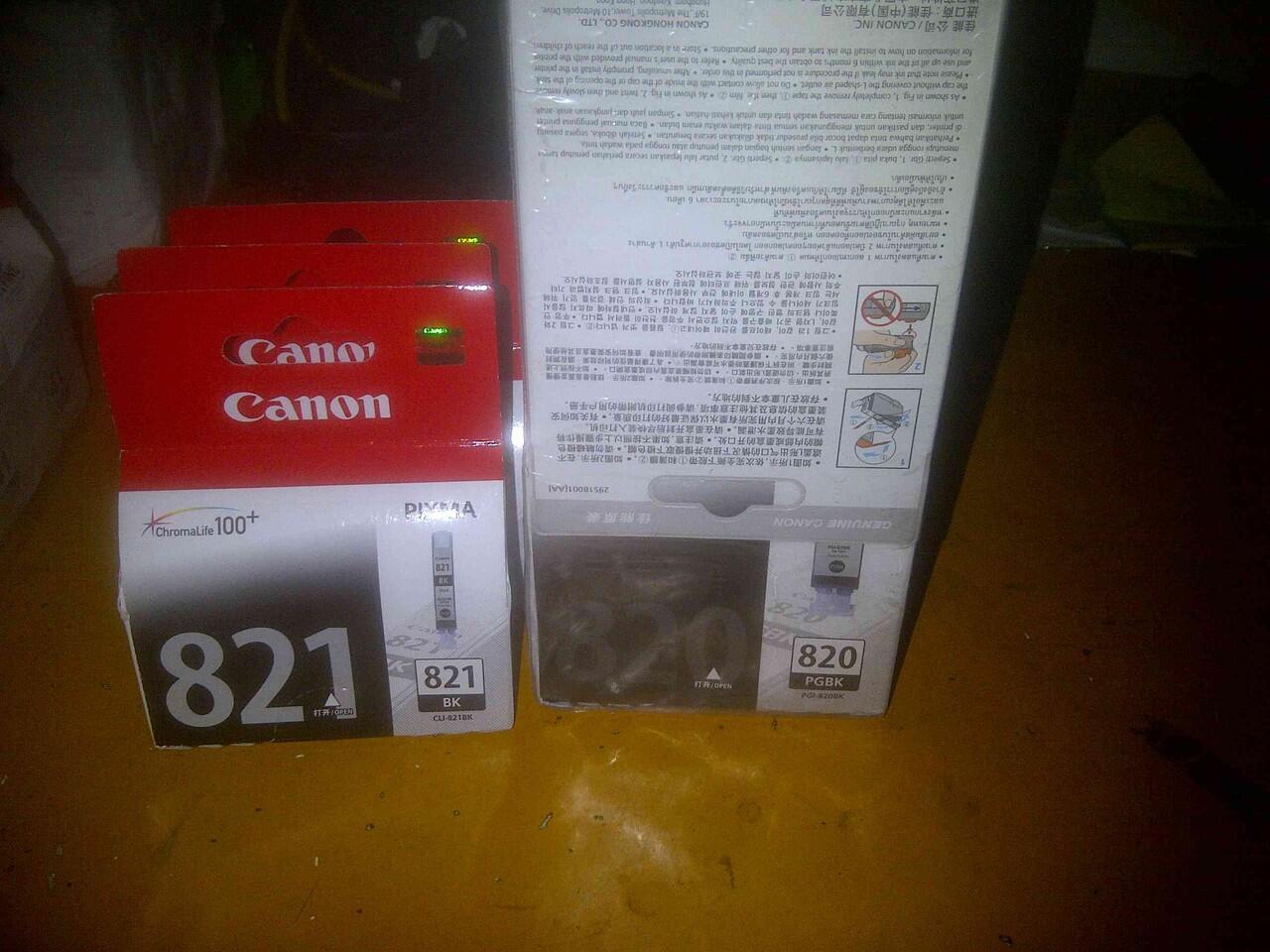 cartridge canon 820 - 821 murah