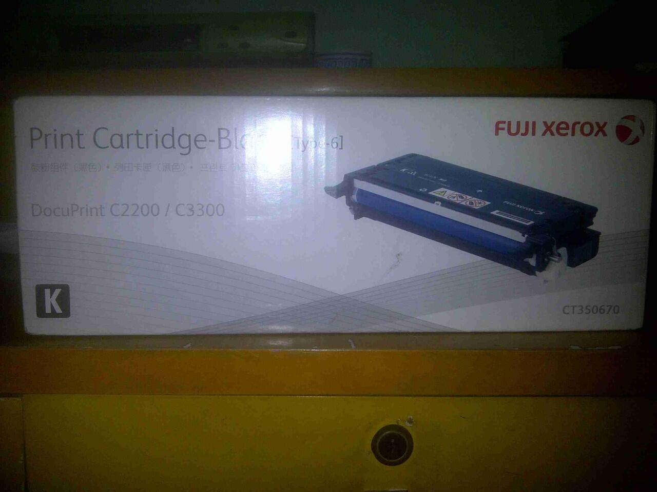 Toner fuji xerox c 2200 / c 3300 black 6k