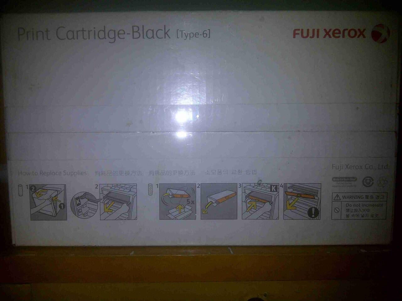 Toner fuji xerox c 2200 / c 3300 black 6k