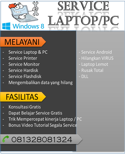 KONSULTASI MASALAH PC DAN LAPTOP