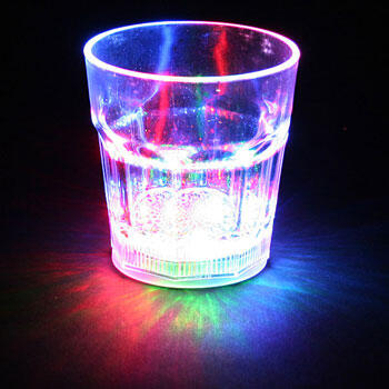 Gelas Led Sensor Air UNIK ABEESSS !!! BIKIN TAMU AGAN KAGET!! :D