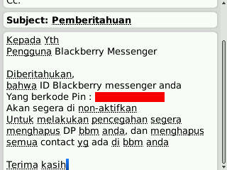 trik kerjai teman sesama blackberry user &#91;Blackberry user masuk&#93;