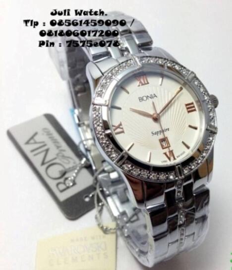 Jam Tangan Bonia Original ( garansi 1Th ) Ga Ori, uang balik 100 %.