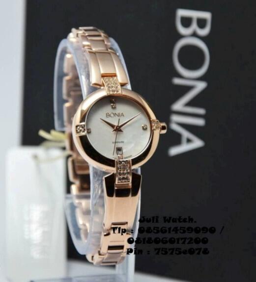 Jam Tangan Bonia Original ( garansi 1Th ) Ga Ori, uang balik 100 %.