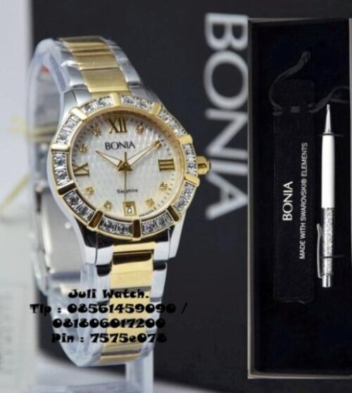 Jam Tangan Bonia Original ( garansi 1Th ) Ga Ori, uang balik 100 %.