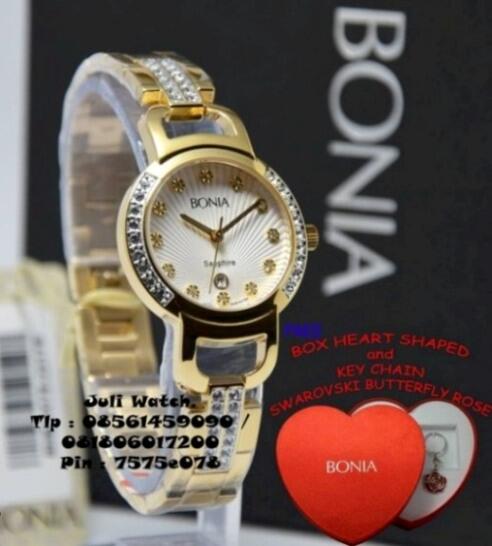 Jam Tangan Bonia Original ( garansi 1Th ) Ga Ori, uang balik 100 %.