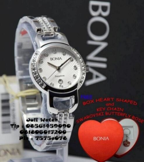 Jam Tangan Bonia Original ( garansi 1Th ) Ga Ori, uang balik 100 %.