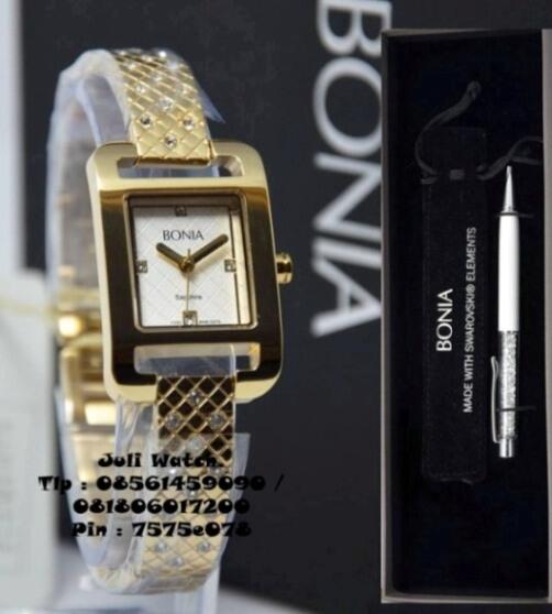 Jam Tangan Bonia Original ( garansi 1Th ) Ga Ori, uang balik 100 %.