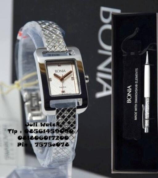 Jam Tangan Bonia Original ( garansi 1Th ) Ga Ori, uang balik 100 %.