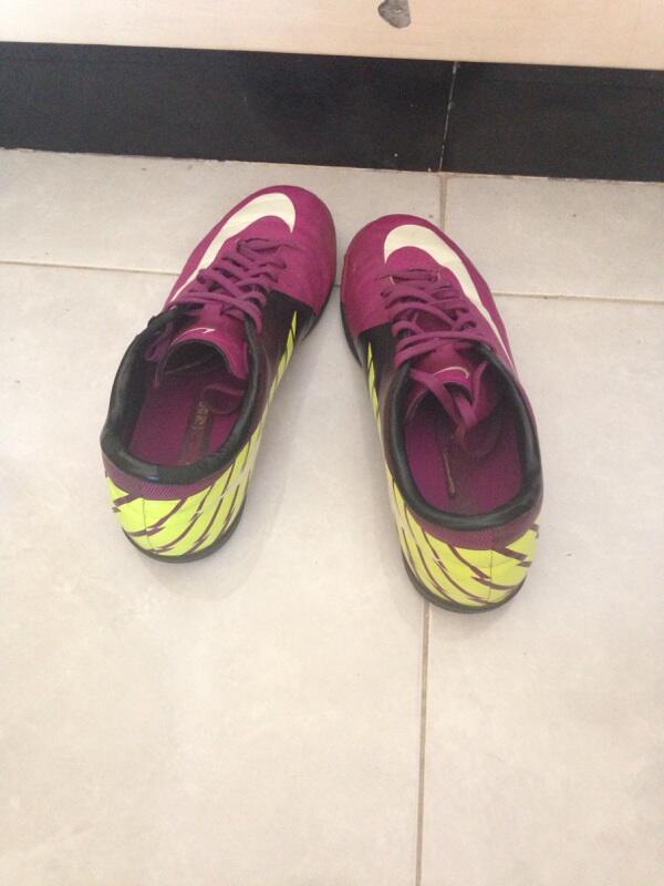 Sepatu futsal nike mercurial victory ii plum original size 42 semarang