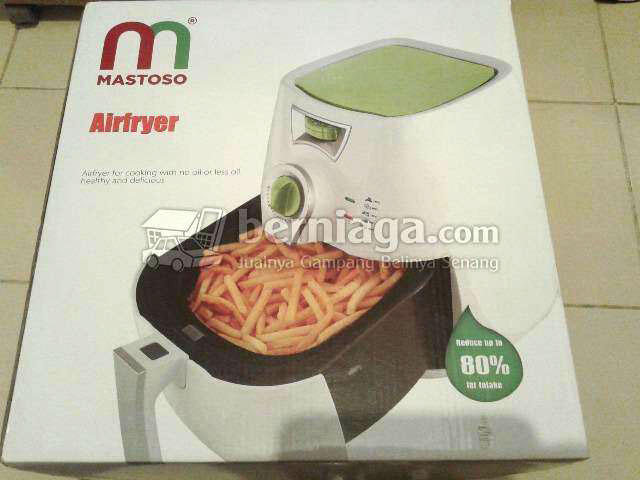 ALAT MASAK MASTOSO AIR FRYER GORENG TANPA MINYAK