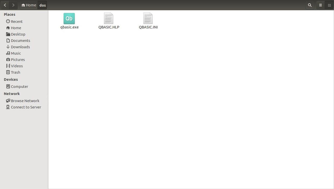 [help] cara buka program dos dengan dosbox