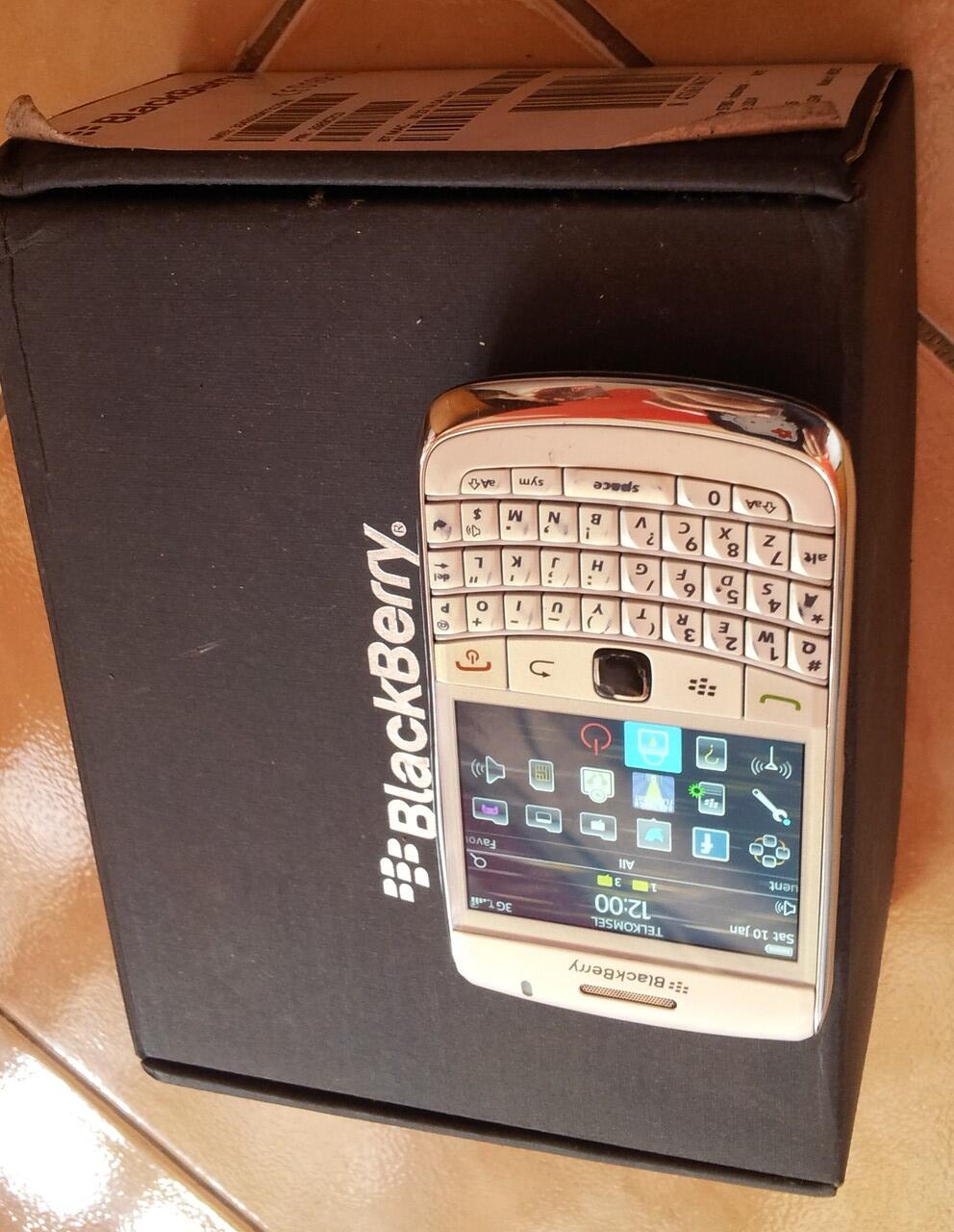 BLACKBERRY Onyx 2 9780 lengkap warna putih bandung