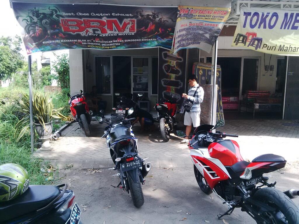 Terjual SPESIALIS KNALPOT CUSTOM NINJA 250 YAMAHA R25 CBR 250