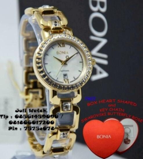 Jam Tangan Bonia Original ( garansi 1Th ) Ga Ori, uang balik 100 %.