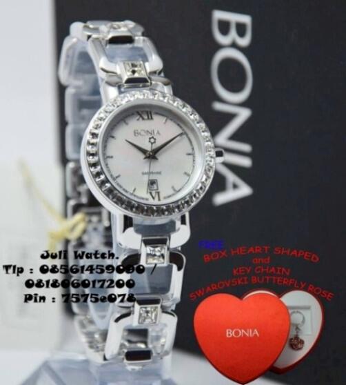 Jam Tangan Bonia Original ( garansi 1Th ) Ga Ori, uang balik 100 %.