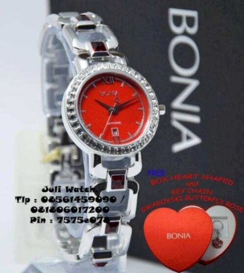 Jam Tangan Bonia Original ( garansi 1Th ) Ga Ori, uang balik 100 %.