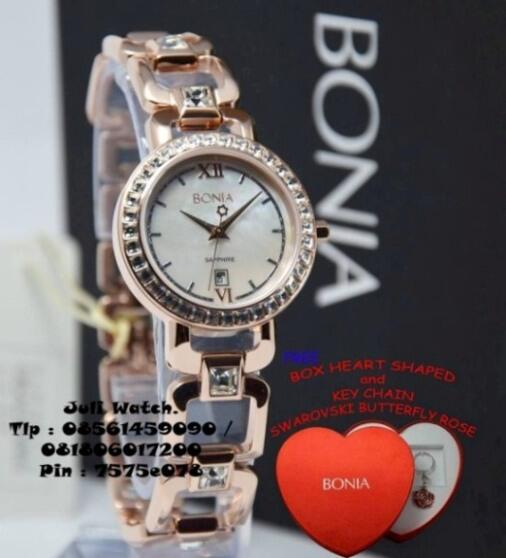 Jam Tangan Bonia Original ( garansi 1Th ) Ga Ori, uang balik 100 %.