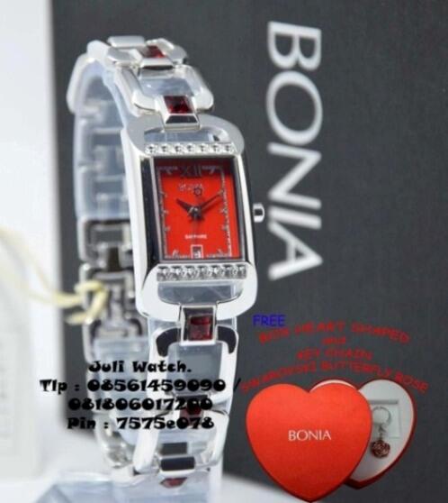 Jam Tangan Bonia Original ( garansi 1Th ) Ga Ori, uang balik 100 %.