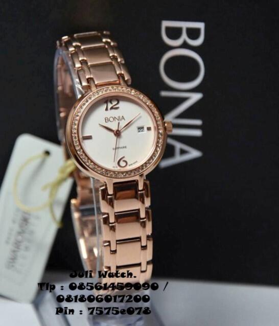 Jam Tangan Bonia Original ( garansi 1Th ) Ga Ori, uang balik 100 %.