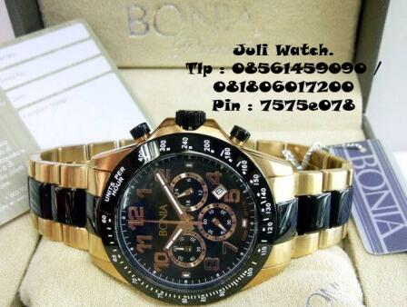 Jam Tangan Bonia Original ( garansi 1Th ) Ga Ori, uang balik 100 %.