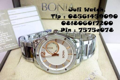 Jam Tangan Bonia Original ( garansi 1Th ) Ga Ori, uang balik 100 %.