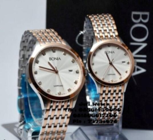 Jam Tangan Bonia Original ( garansi 1Th ) Ga Ori, uang balik 100 %.