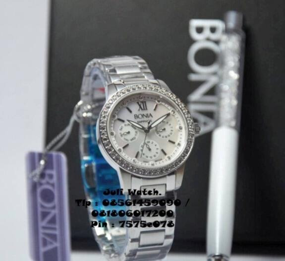 Jam Tangan Bonia Original ( garansi 1Th ) Ga Ori, uang balik 100 %.