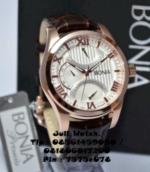 Jam Tangan Bonia Original ( garansi 1Th ) Ga Ori, uang balik 100 %.