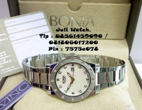 Jam Tangan Bonia Original ( garansi 1Th ) Ga Ori, uang balik 100 %.