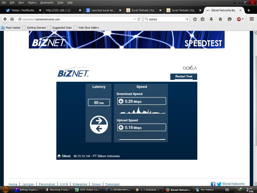 surat terbuka speedy