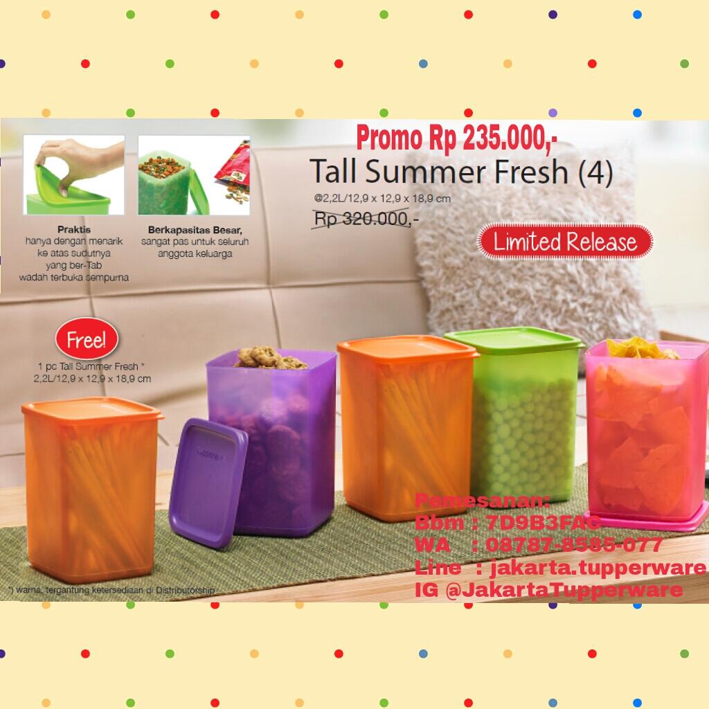 Tall Summer Fresh 4 pcs FREE 1 pcs