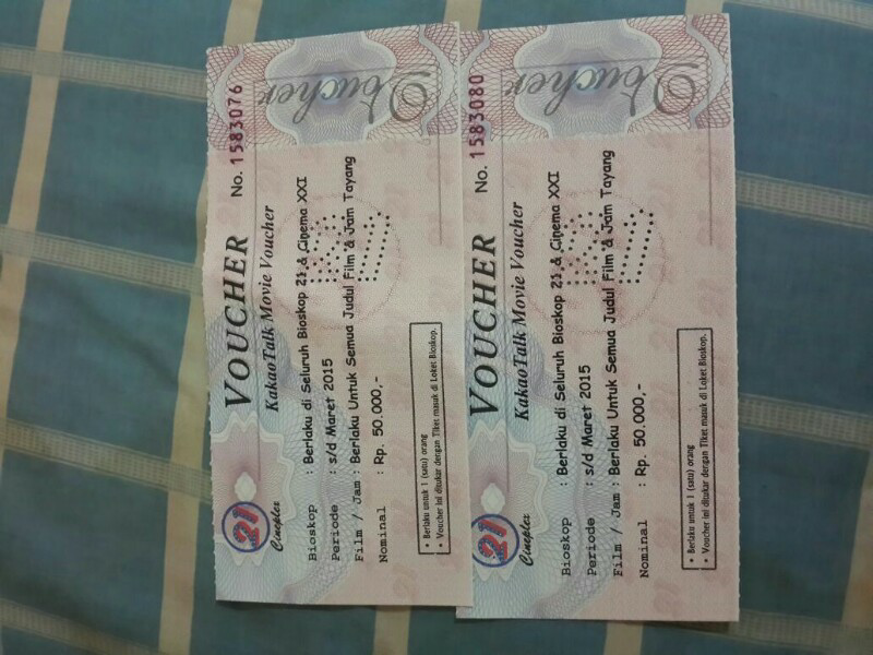 jual movie voucher 21 cineplex dan XXI cinema