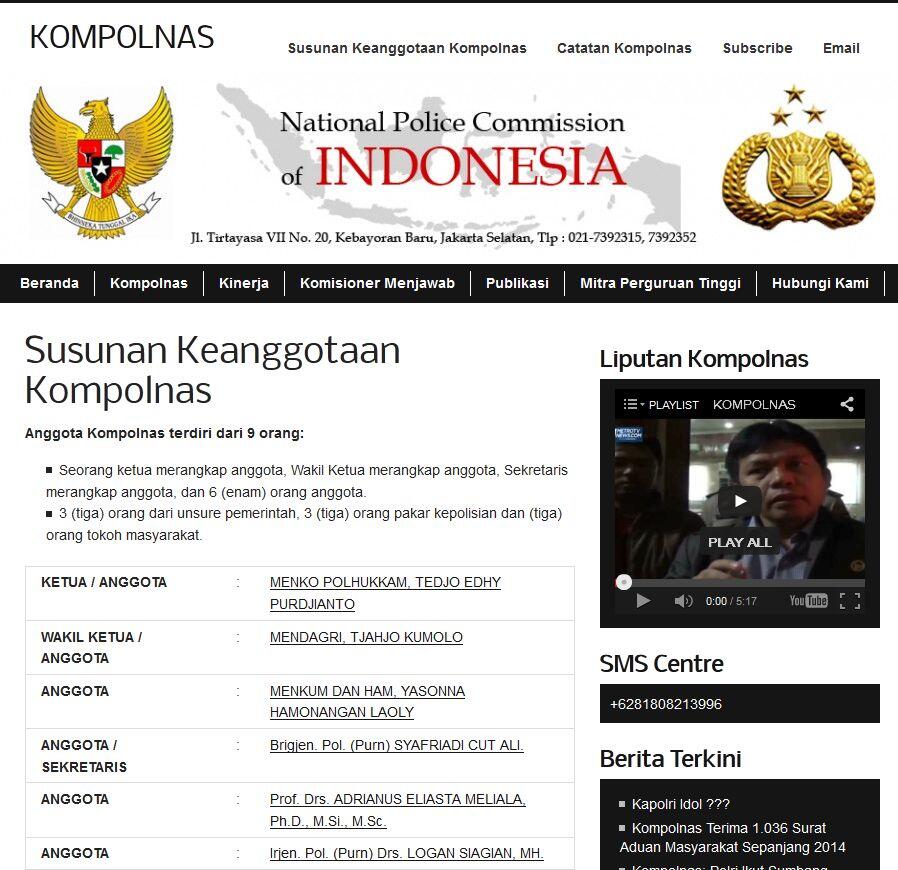 &#91;Ngeles Protocol&#93; Jokowi Sebut Penunjukan Komjen Budi Gunawan Usulan Kompolnas