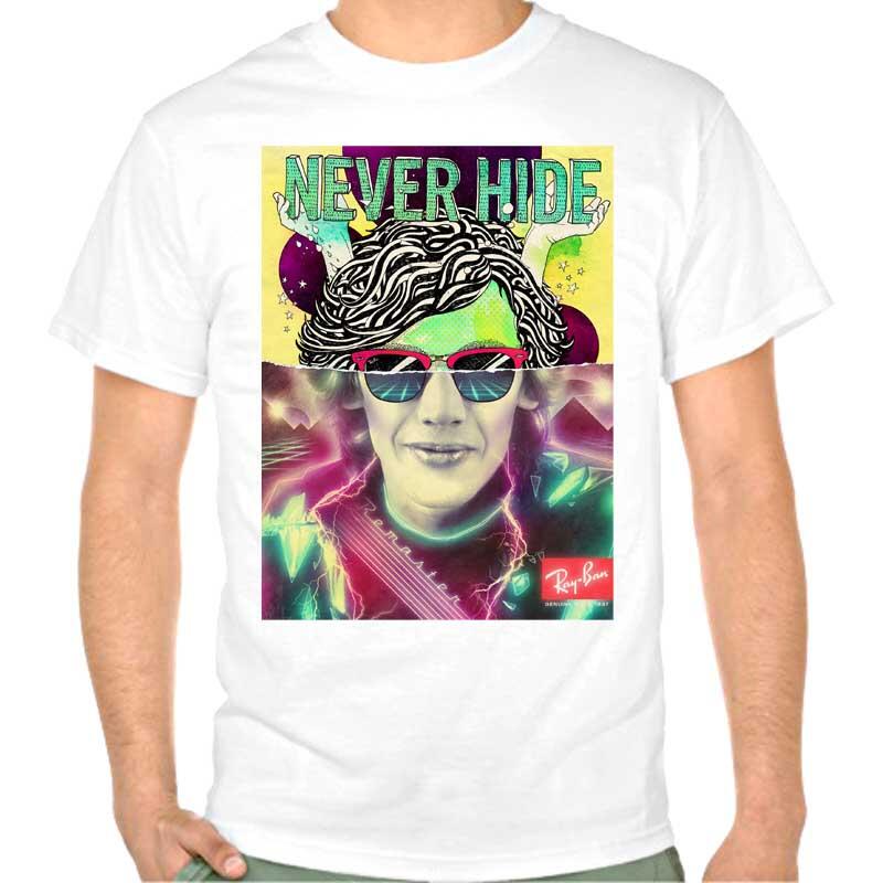 Kaos, T-Shirt Desain Vintage, Retro